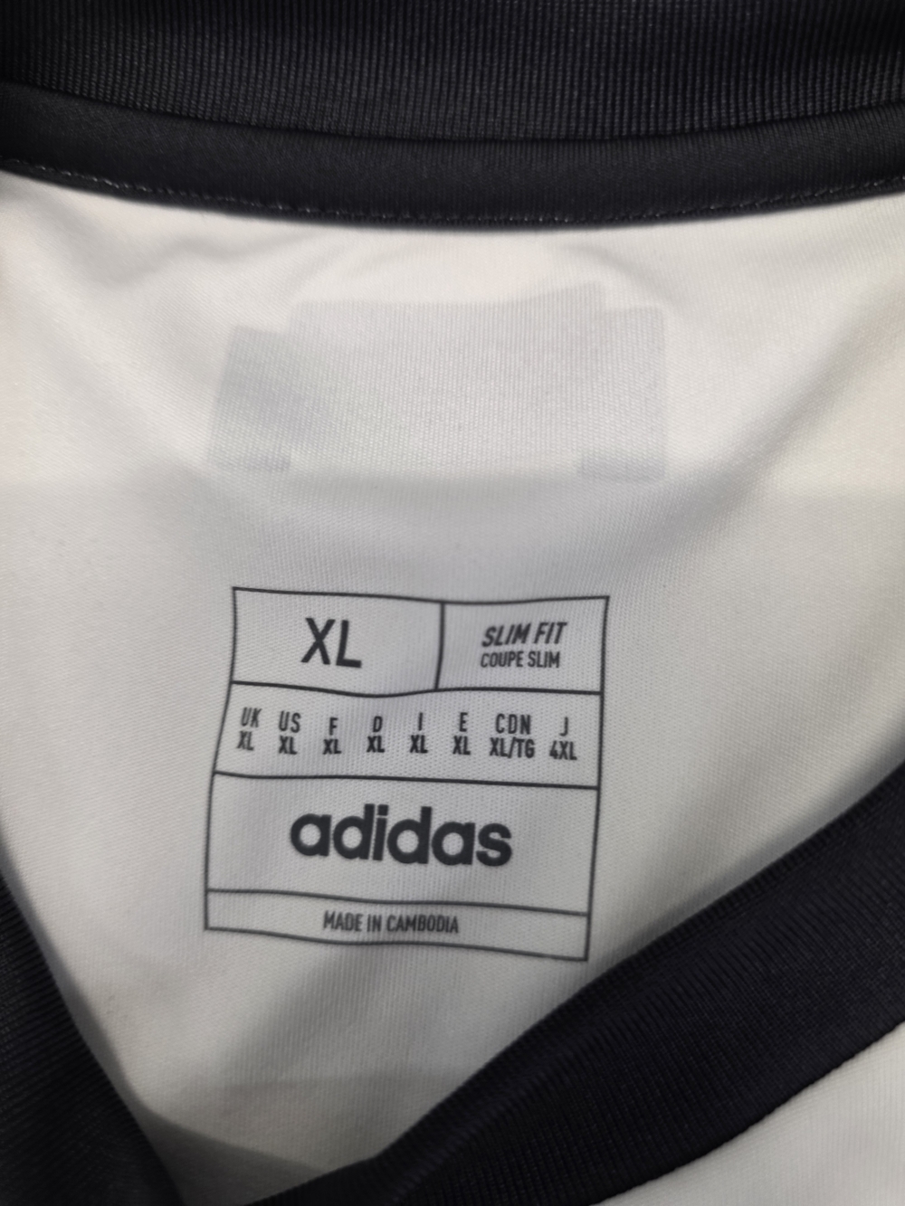 Manchester United Jersey Mens XL White Soccer Adidas Snapdragon Aeroready - Picture 5 of 8